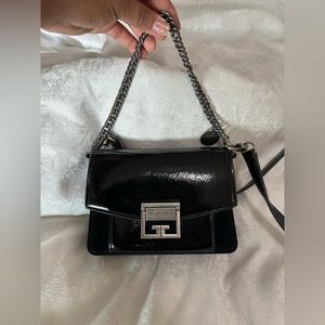 Givenchy GV3 Patent Leather Crossbody Bag
